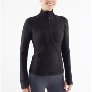Lululemon Define Jacket in Black Glacier Lace